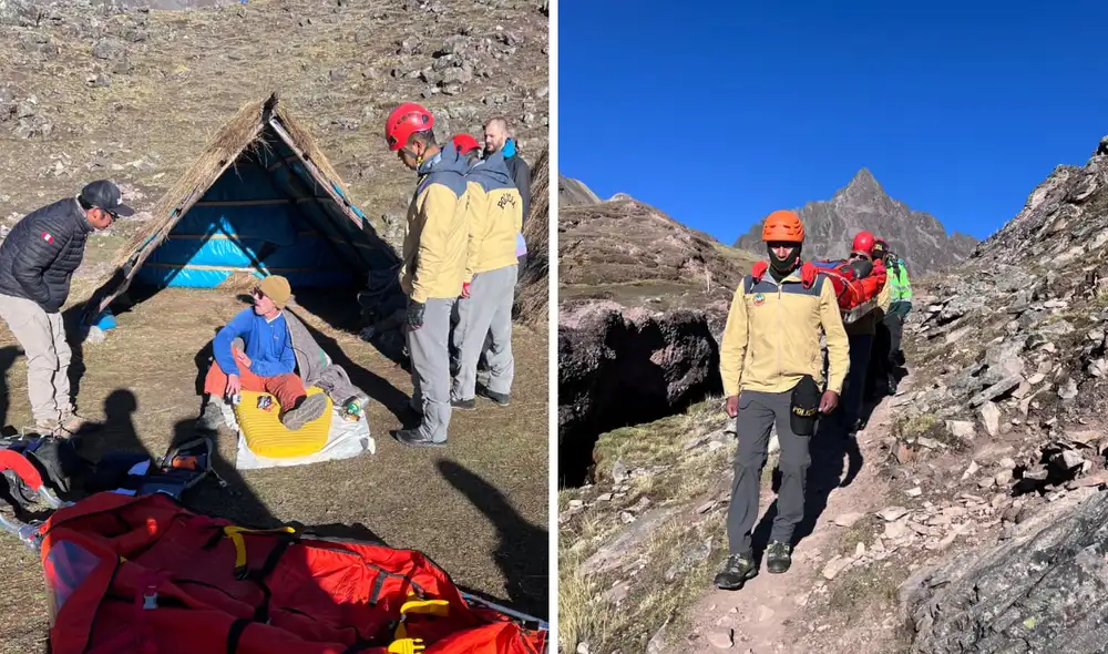 Turista fue hallado tras permanecer extraviado por un día entero Turista fue hallado tras permanecer extraviado por un día entero