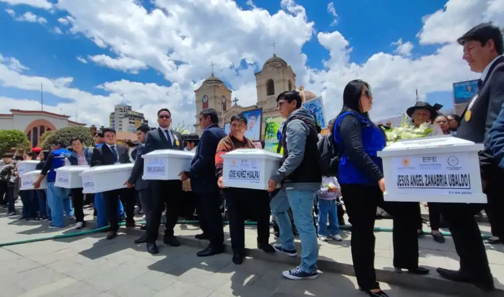 Caso Paccha: Ministerio Público restituye los restos de 10 víctimas tras 34 años de su desaparición.