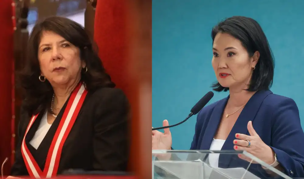Fujimori respondió a las críticas de Tello tras cuestionar los procesos judiciales contra militares y policías acusados de delitos de lesa humanidad. Foto: composición LR