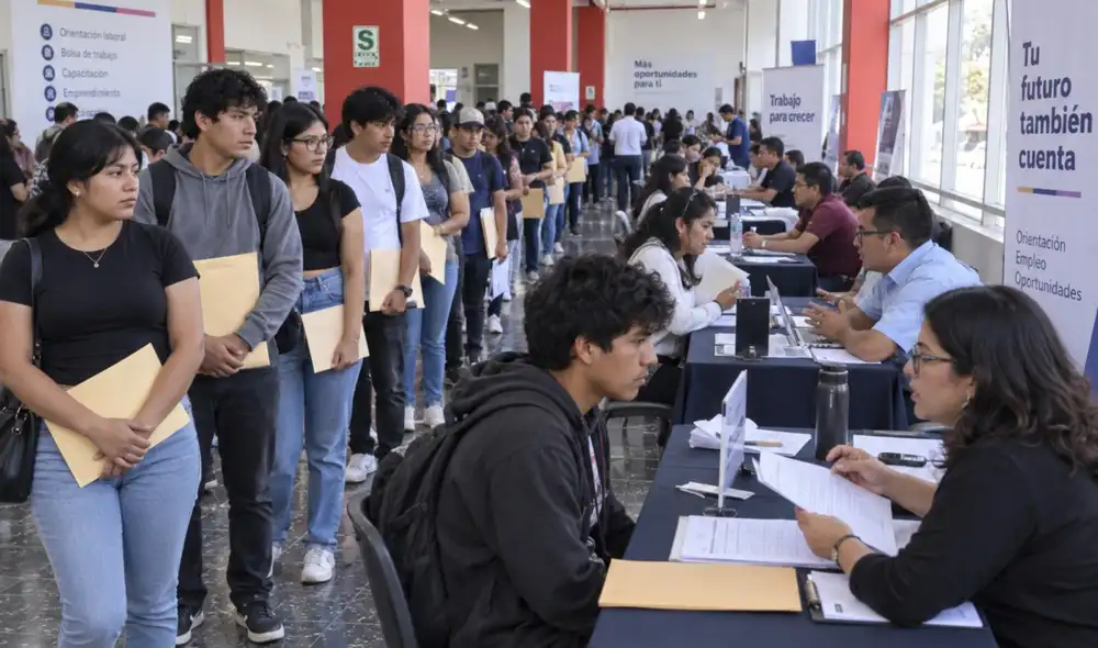 Casi 300.000 personas buscaron trabajo en Lima entre mayo y julio, según el INEI. La inteligencia artificial se convierte en una aliada crucial en esta búsqueda, mejorando procesos. Casi 300.000 personas buscaron trabajo en Lima entre mayo y julio, según el INEI. La inteligencia artificial se convierte en una aliada crucial en esta búsqueda, mejorando procesos.