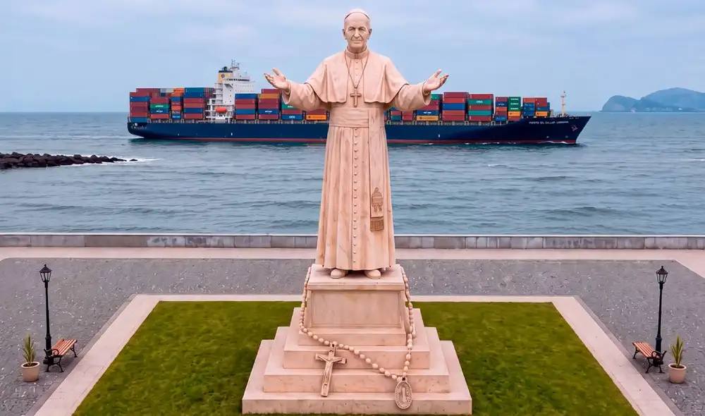 Este monumento simbólico busca preservar la historia de servicio y esperanza que León XIV dejó en comunidades peruanas. Foto: difusión. Este monumento simbólico busca preservar la historia de servicio y esperanza que León XIV dejó en comunidades peruanas. Foto: difusión.