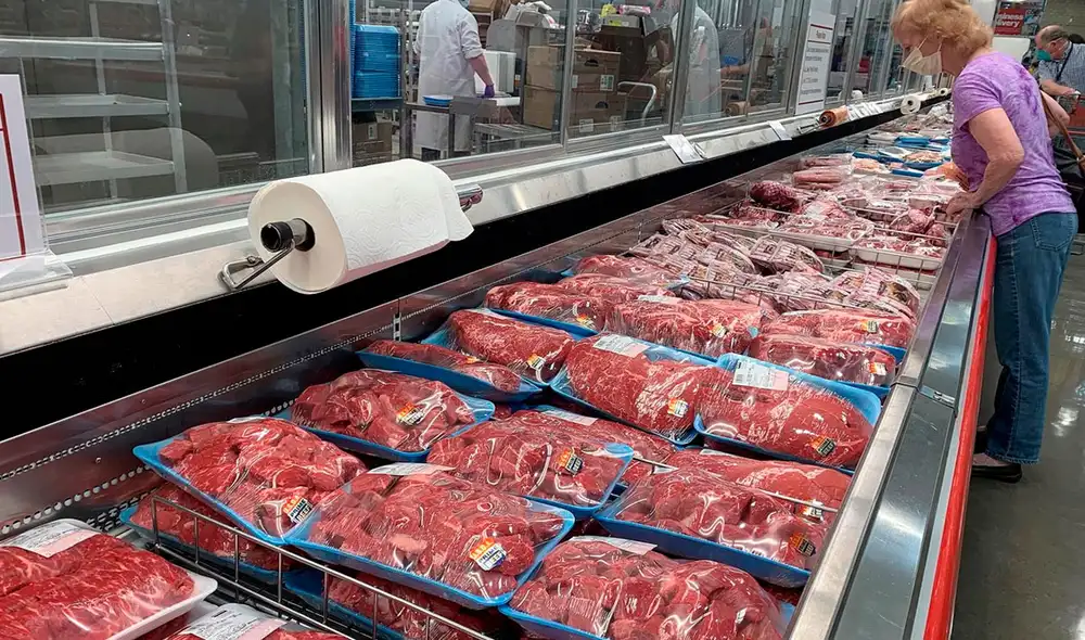 Retiran más de 167.000 libras de carne de tiendas de Estados Unidos. Retiran más de 167.000 libras de carne de tiendas de Estados Unidos.
