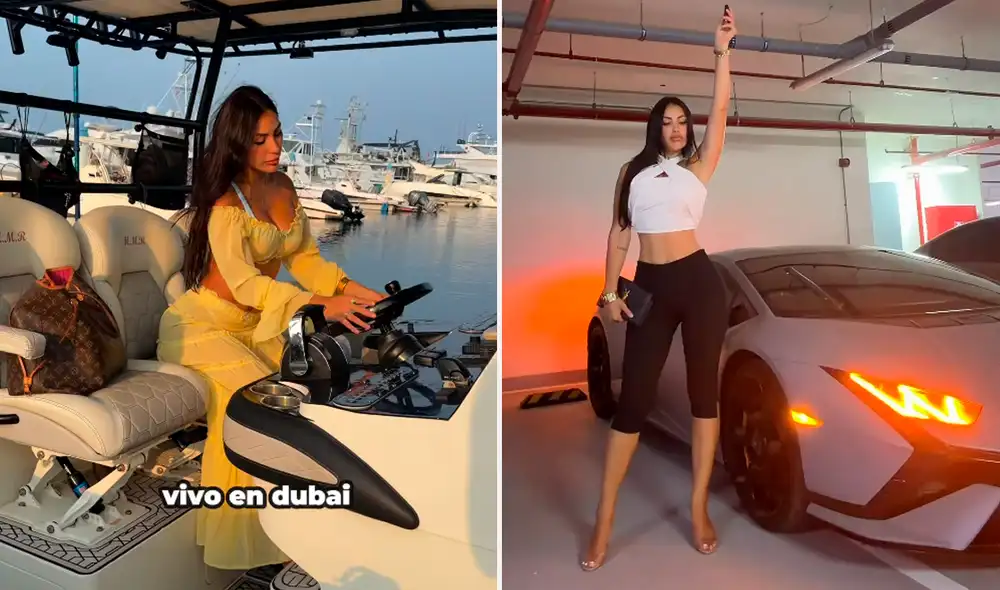 La modelo trabajaba como mesera en los Estados Unidos. Foto: Composición LR/Instagram.