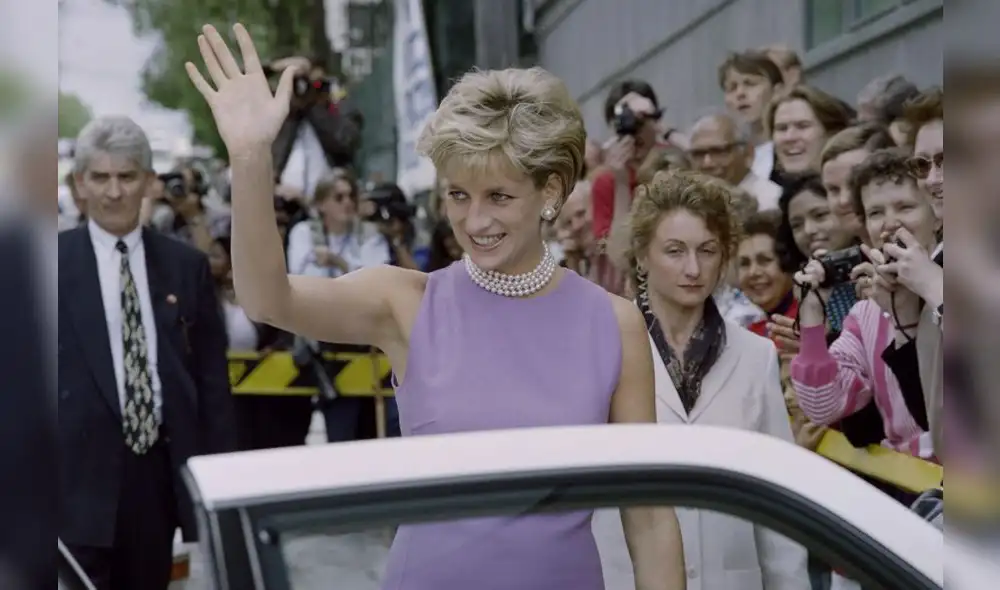 Diana de Gales. Foto: AFP.