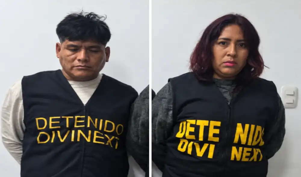 Intervención permitió capturar al presunto cabecilla de la banda y a una mujer implicada en el hecho.