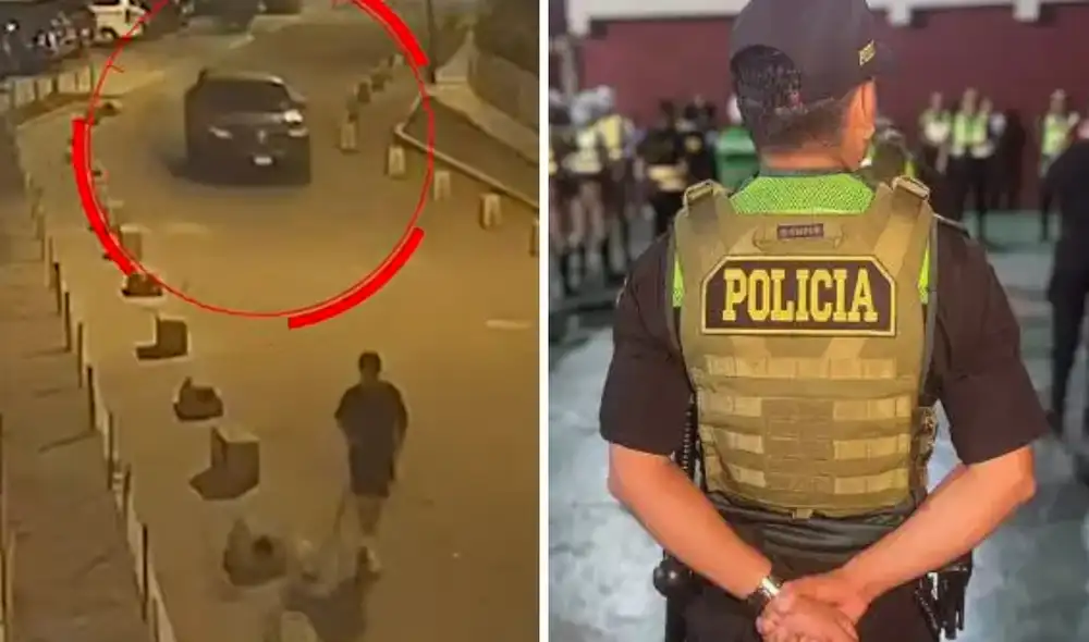 Conductor de vehículo que atropelló a joven en SJM es un policía Conductor de vehículo que atropelló a joven en SJM es un policía