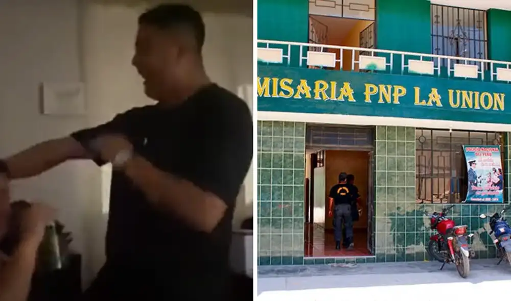 PNP investiga presunto consumo de licor de policías en comisaría de La Unión, Piura