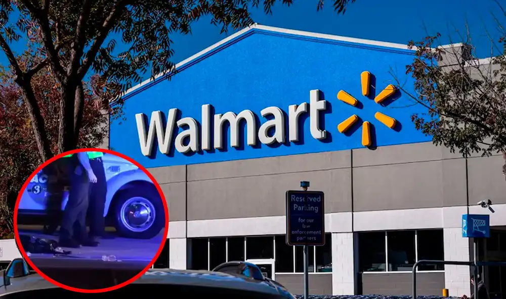 Hombre atropella a una mujer mientras caminaba cerca a un Walmart en EE.UU.