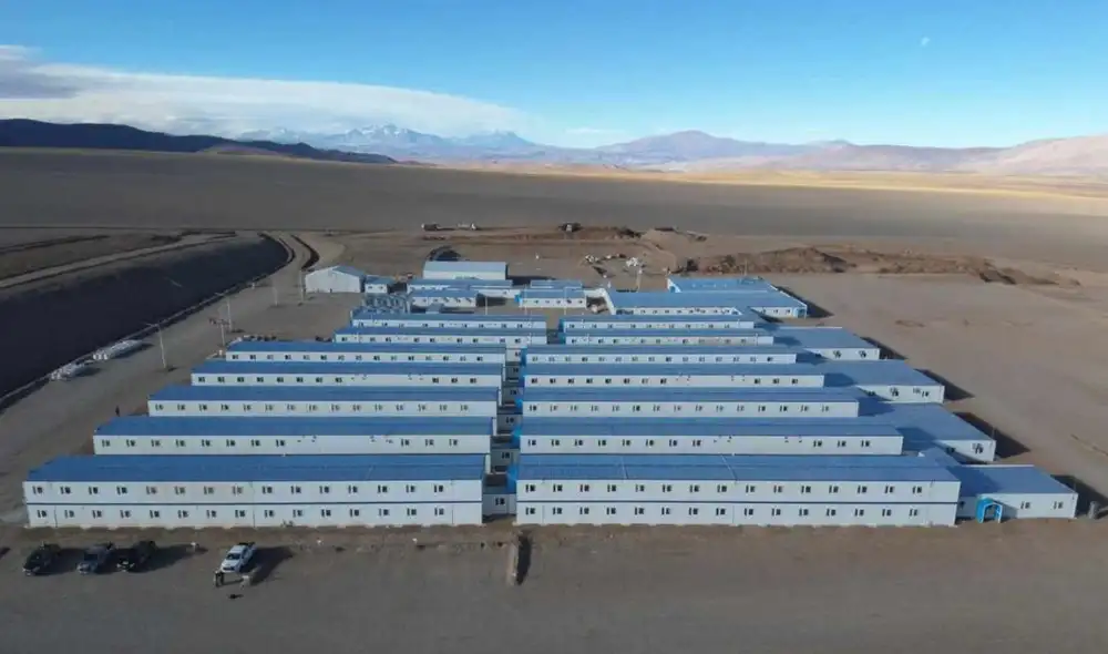 China fabricará una ciudad modular que será trasladada a los Andes argentinos para alojar a miles de trabajadores de un proyecto minero.