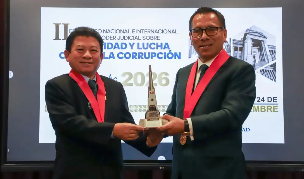 Oficial de Integridad de Sullana participó en encuentro del Poder Judicial. Foto: difusión.