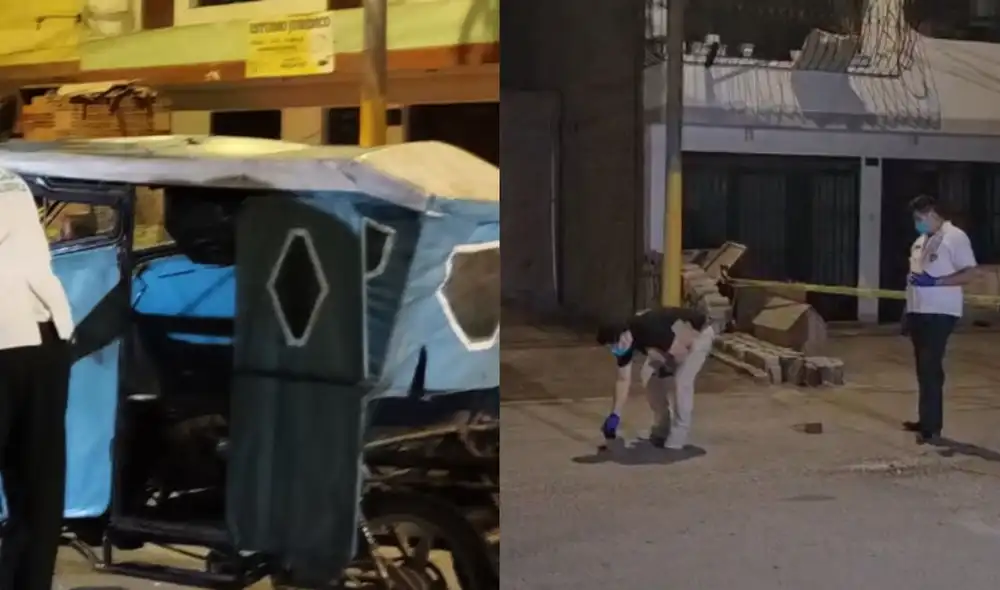 Un mototaxista, identificado como Angelo Reyes Aldazabal, fue asesinado a balazos en Comas la noche del 27 de septiembre. El crimen ocurrió en la avenida Chacra Cerro, donde el ataque fue captado por cámaras de seguridad. Un mototaxista, identificado como Angelo Reyes Aldazabal, fue asesinado a balazos en Comas la noche del 27 de septiembre. El crimen ocurrió en la avenida Chacra Cerro, donde el ataque fue captado por cámaras de seguridad.