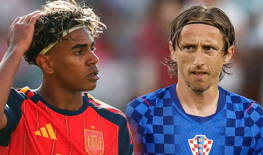 España y Croacia vienen de ganar en la primera fecha de la UEFA Nations League 2026. Foto: composición LR/AFP España y Croacia vienen de ganar en la primera fecha de la UEFA Nations League 2026. Foto: composición LR/AFP