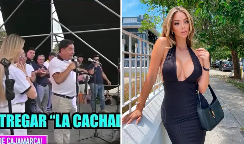 Sheyla Rojas continúa dándole su apoyo a Joaquín Ramírez durante su campaña política. Foto: Composición LR/Willax/Instagram.