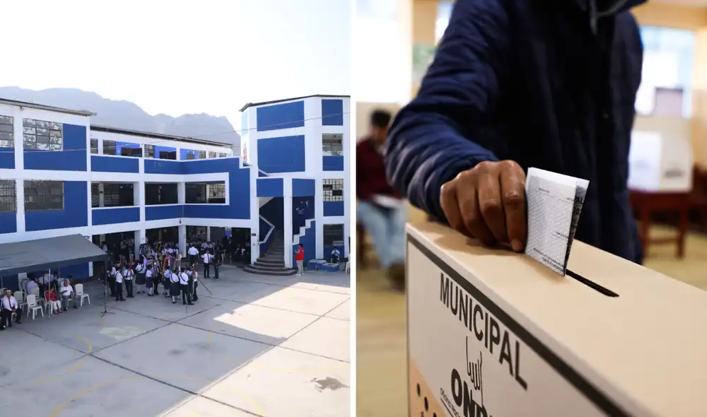 Colegios servirán como locales de votación en los comicios del domingo 4 de octubre
