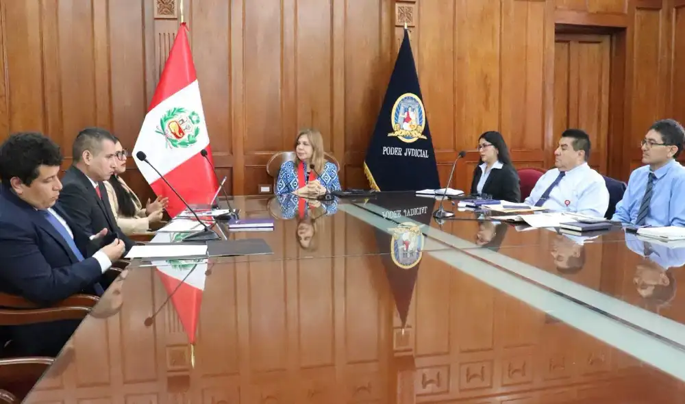 Corte de La Libertad verifica avances en Extinción de Dominio. Foto: difusión.