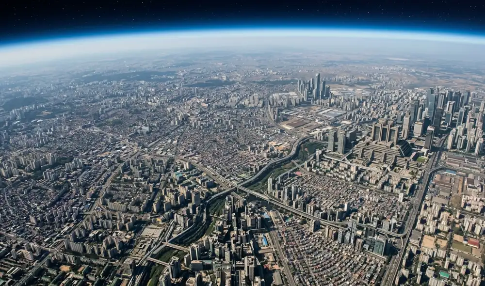 Reducir la población frenaría el cambio climático, pero eso lleva siglos. Foto: Gemini IA