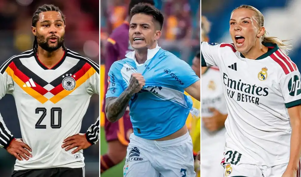 Alemania, Sporting Cristal y Real Madrid Femenino juegan hoy en sus respectivos torneos. Foto: UEFA/Sporting Cristal/Champions League Femenina/composición LR Alemania, Sporting Cristal y Real Madrid Femenino juegan hoy en sus respectivos torneos. Foto: UEFA/Sporting Cristal/Champions League Femenina/composición LR
