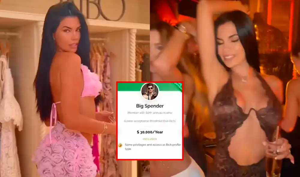 Samantha Batallanos viajó hace pocas semanas a un millonario destino en Europa. Foto: Composición LR/Captura/Instagram/YouTube