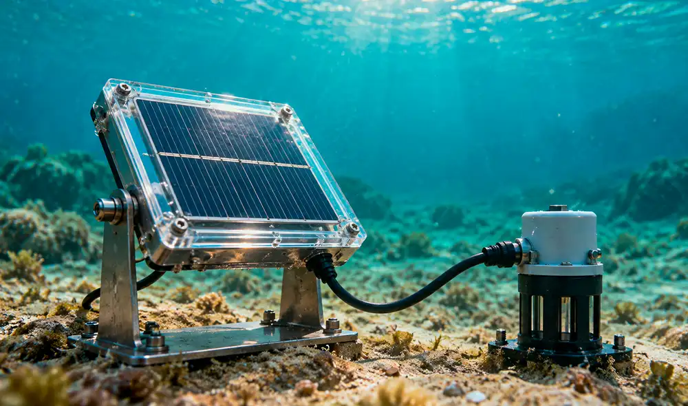 Investigadores de la Universidad de Yunnan han descubierto que las células solares sumergidas a 10 metros en el mar de China Meridional generan electricidad de forma eficiente, según un estudio publicado en Joule.