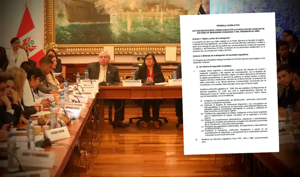 Delegación de facultades dio un paso hacia su aprobación | Composición: LR. Delegación de facultades dio un paso hacia su aprobación | Composición: LR.