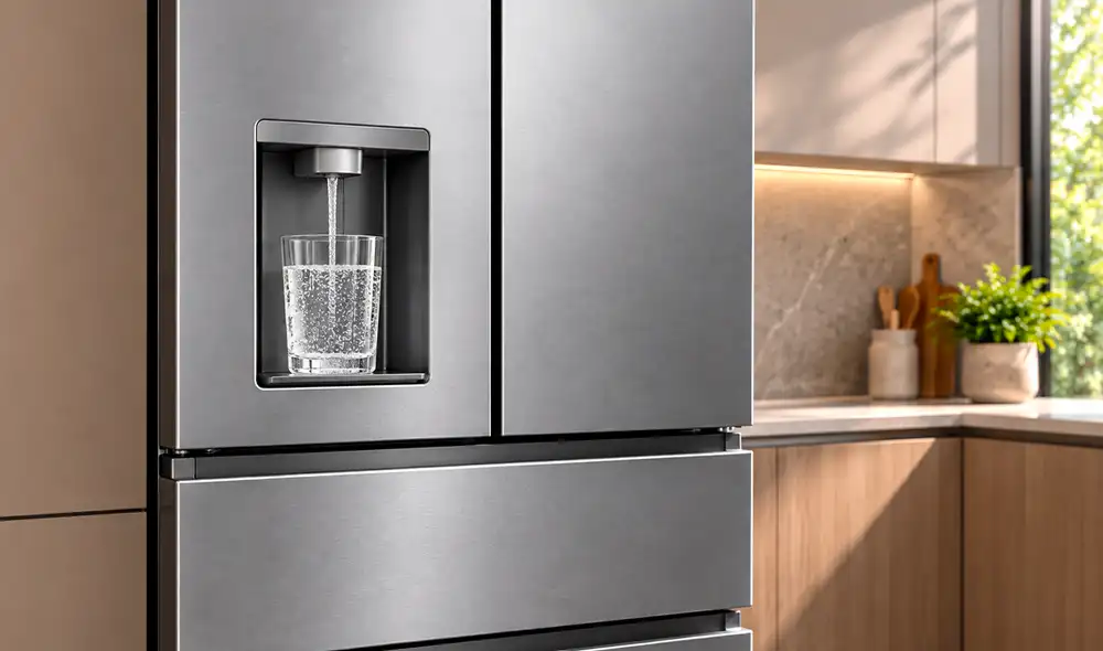 Dreame Technology presenta FizzFresh, una innovadora refrigeradora que produce agua con gas al instante. Dreame Technology presenta FizzFresh, una innovadora refrigeradora que produce agua con gas al instante.