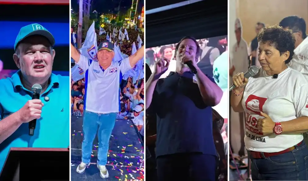 Candidatos a la alcaldía de Lima centraron su cierre de campaña en seguridad Candidatos a la alcaldía de Lima centraron su cierre de campaña en seguridad