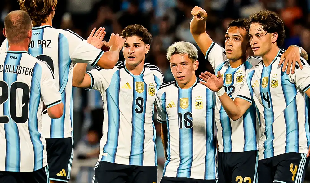 La selección argentina es la vigente subcampeona del mundo. Foto: AFA La selección argentina es la vigente subcampeona del mundo. Foto: AFA
