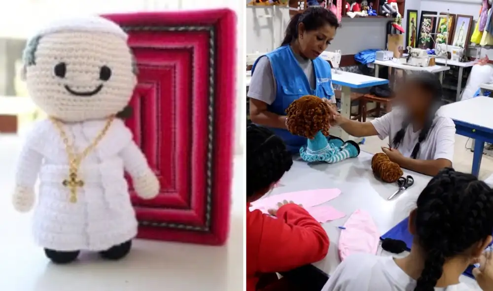 Los amigurumis están hechos a mano con hilo 100 % algodón y son aptos para niños, permitiendo a las internas aplicar sus conocimientos.
