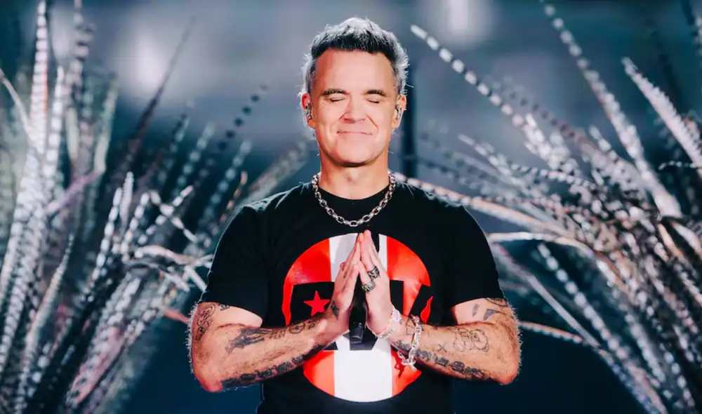 Robbie Williams es uno de los cantantes más reconocidos del mundo. Foto: Instagram.
