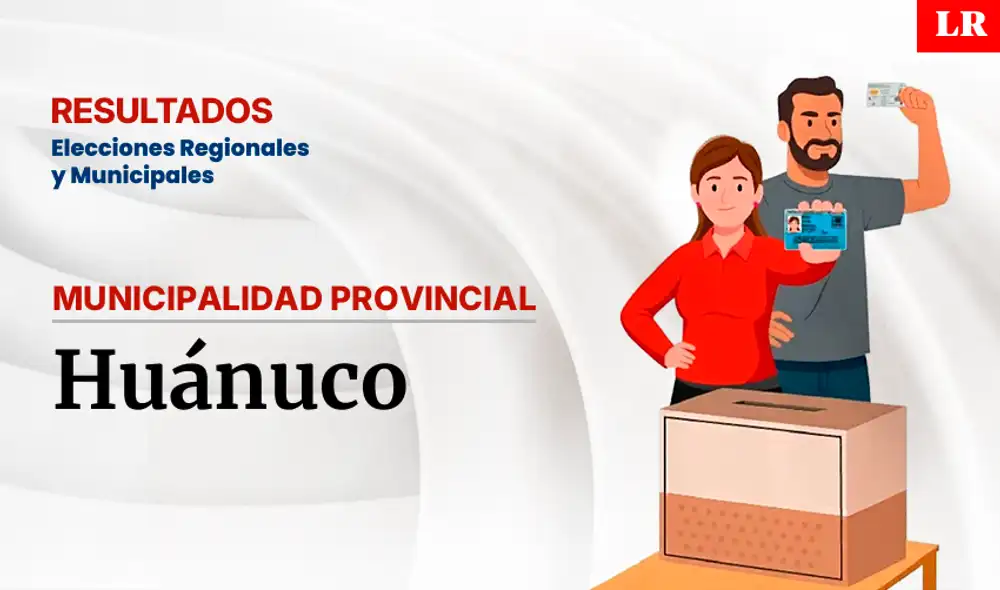 Elecciones 2026: resultados en la provincia de Huánuco Elecciones 2026: resultados en la provincia de Huánuco