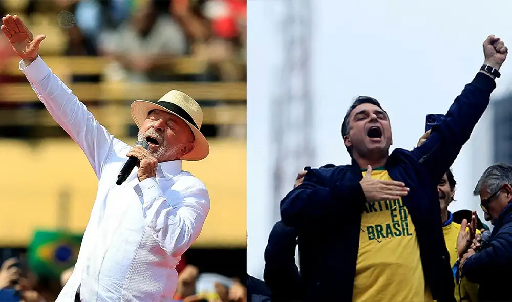 Los sondeos anticipan una segunda vuelta entre Lula y Flávio Bolsonaro si ninguno supera el 50% de los votos válidos este domingo