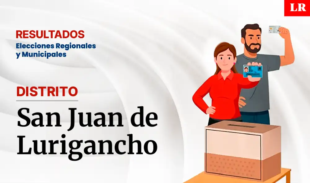 Elecciones 2026: resultados en San Juan de Lurigancho