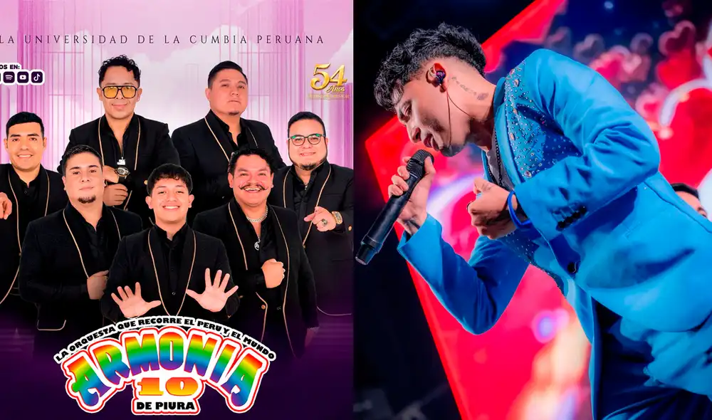 Armonía 10 anunció la llegada de su nuevo integrante, Baruj Ocharán, mediante un video en redes sociales, causando gran expectativa entre sus seguidores. Fotos: Facebook Armonía 10/Instagram Baruj Ocharán