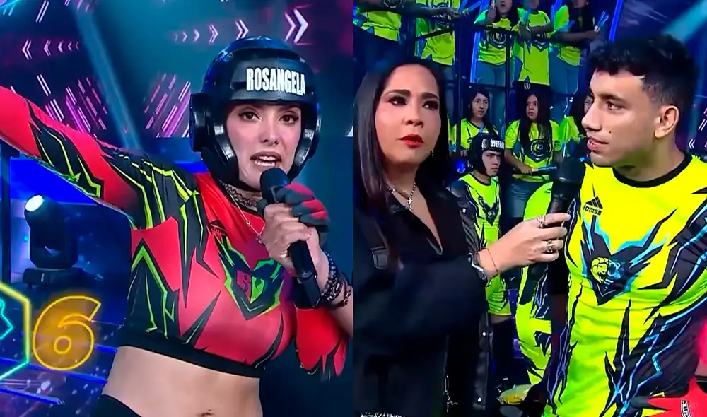 Said Palao y Rosángela Espinoza protagonizan un nuevo enfrentamiento en 'Esto es guerra'. La tensión surgió tras las quejas de Palao sobre una supuesta infracción en la competencia. Fotos: América TV Said Palao y Rosángela Espinoza protagonizan un nuevo enfrentamiento en 'Esto es guerra'. La tensión surgió tras las quejas de Palao sobre una supuesta infracción en la competencia. Fotos: América TV