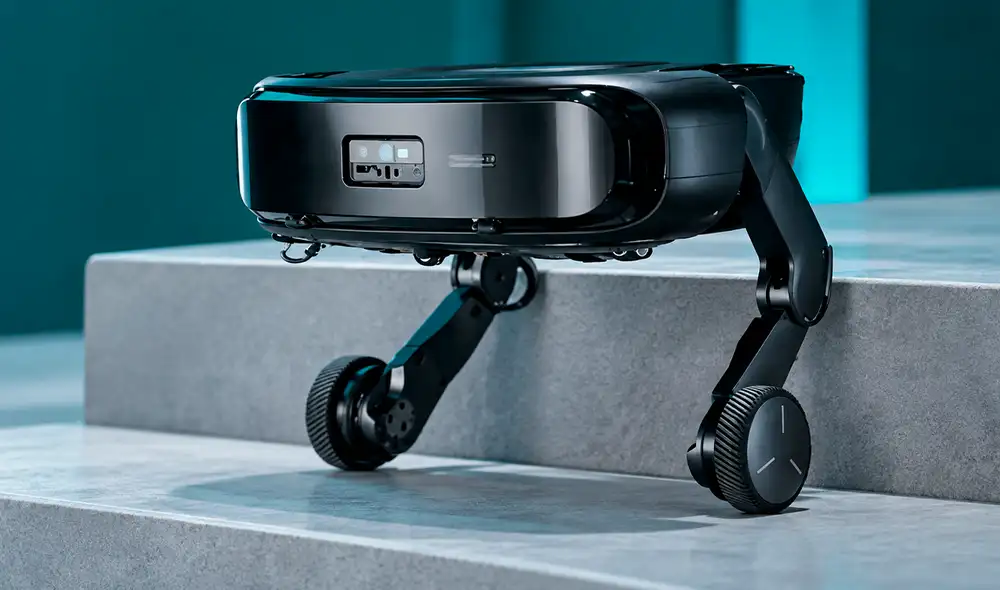 El Roborock Saros Rover, presentado en CES 2026, revoluciona la limpieza doméstica al escalar desniveles con su diseño de ruedas y patas articuladas, optimizando su labor en viviendas complejas. El Roborock Saros Rover, presentado en CES 2026, revoluciona la limpieza doméstica al escalar desniveles con su diseño de ruedas y patas articuladas, optimizando su labor en viviendas complejas.