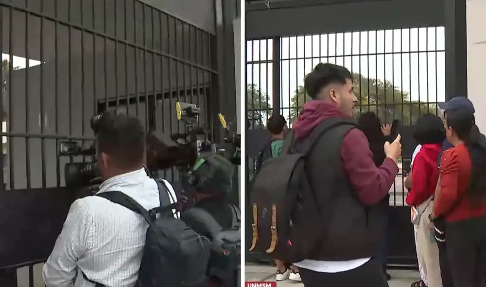 Puerta cerrada en la UNMSM