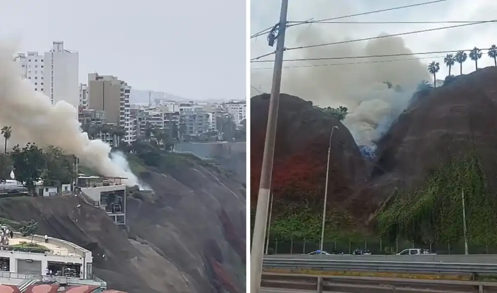 Fuego en la Costa Verde Fuego en la Costa Verde