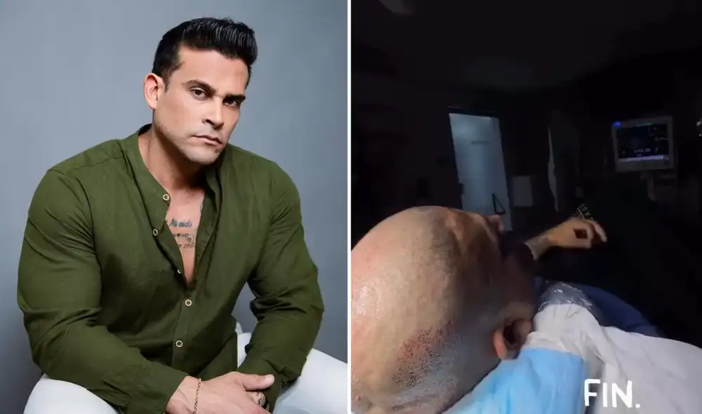 Christian Domínguez sorprendió al raparse su cabello. Foto: Composición LR/Instagram. Christian Domínguez sorprendió al raparse su cabello. Foto: Composición LR/Instagram.
