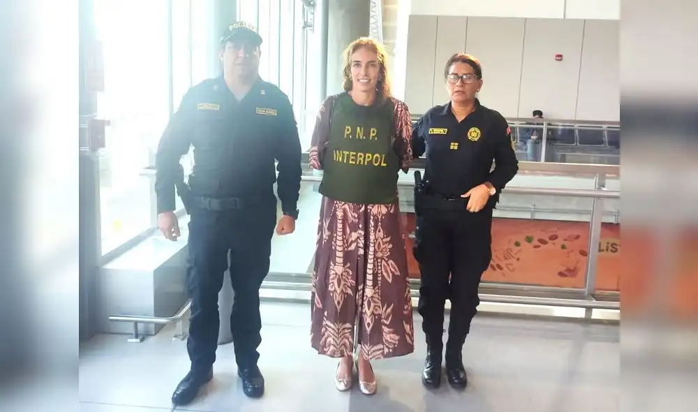 María Colla, conocida terapeuta y actriz argentina-mexicana, detenida en Lima. María Colla, conocida terapeuta y actriz argentina-mexicana, detenida en Lima.
