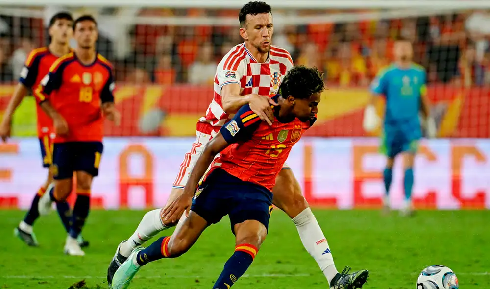 España es líder e invicto en el grupo C de la Nations League. Foto: AFP