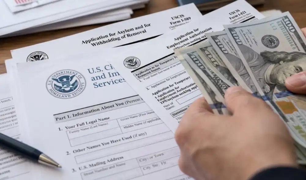 USCIS anuncia nuevo tarifario para el 2027 en trámites migratorios.