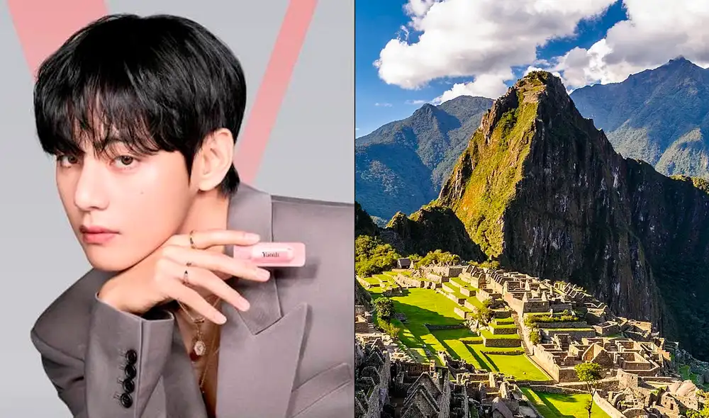 V de BTS revela su sueño de conocer Machu Picchu. Composición LR. Instagram V de BTS revela su sueño de conocer Machu Picchu. Composición LR. Instagram