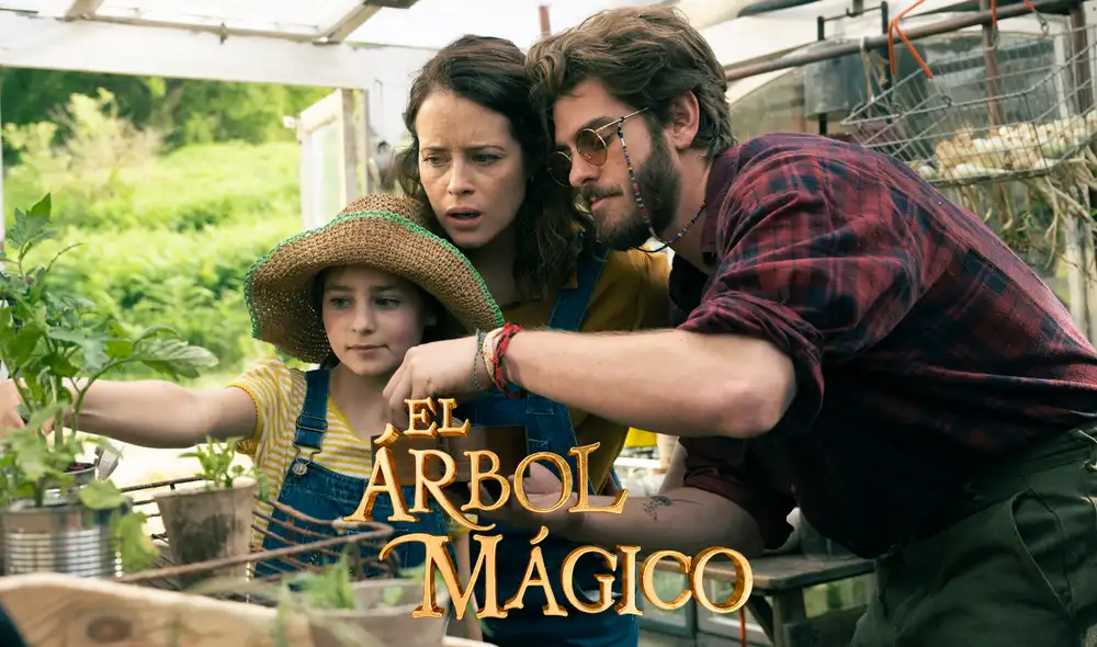 Andrew Garfield vuelve a los cines en 'El árbol mágico'. Foto: Difusión Andrew Garfield vuelve a los cines en 'El árbol mágico'. Foto: Difusión
