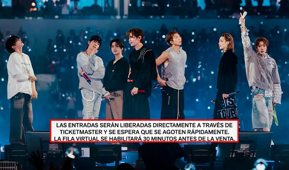 BTS ofrecerá conciertos en Perú el 7, 9 y 10 de octubre en el Estadio San Marcos. Foto: Composición LR/Captura/Instagram BTS ofrecerá conciertos en Perú el 7, 9 y 10 de octubre en el Estadio San Marcos. Foto: Composición LR/Captura/Instagram