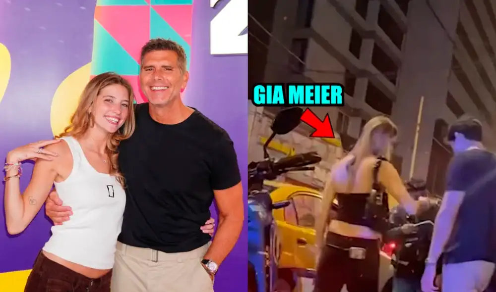 Gia Meier, hija de Christian Meier y Marisol Aguirre, fue vista en estado frágil después de una reunión nocturna, esperando un taxi con un joven que la asistía. Foto: Instagram/Willax Gia Meier, hija de Christian Meier y Marisol Aguirre, fue vista en estado frágil después de una reunión nocturna, esperando un taxi con un joven que la asistía. Foto: Instagram/Willax