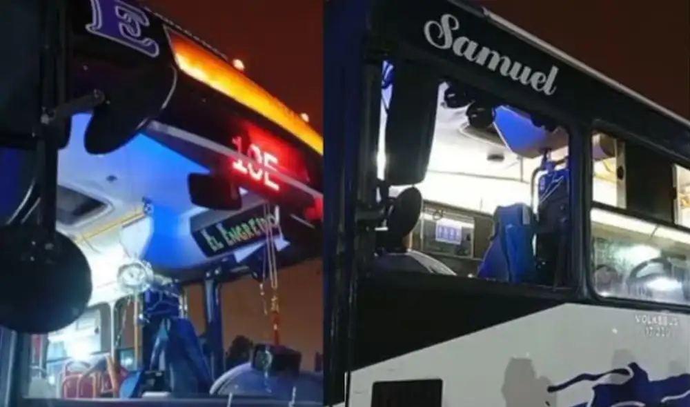 Un bus de la empresa Santo Cristo de Pachacamilla fue atacado a balazos en la madrugada del 7 de octubre en Pachacámac. Afortunadamente, no se registraron heridos entre los diez pasajeros.