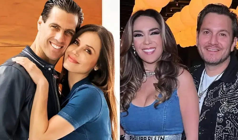 Maju Mantilla y Silvia Cornejo siguen casadas con Gustavo Salcedo y Jean Paul Gabuteau, respectivamente.