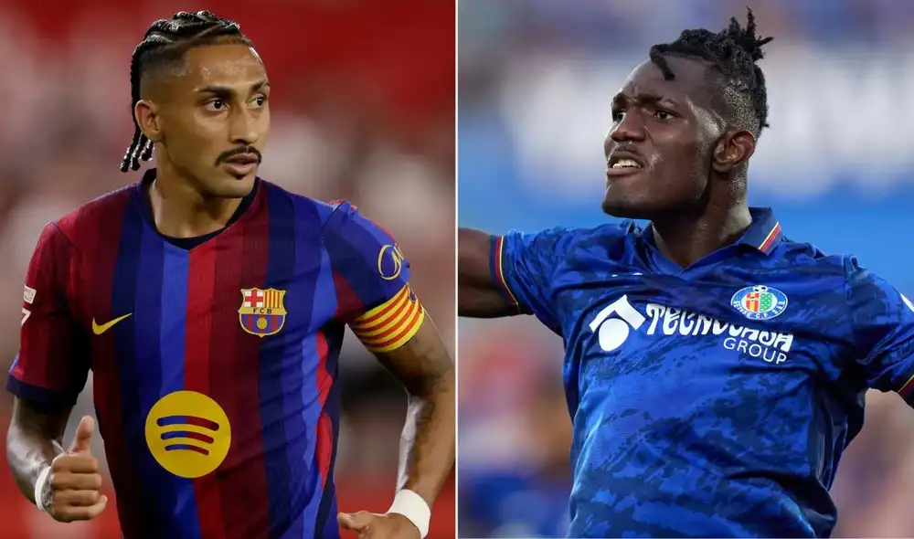Barcelona recibe a Getafe en el Spotify Camp Nou. Foto: LaLiga/composición LR Barcelona recibe a Getafe en el Spotify Camp Nou. Foto: LaLiga/composición LR