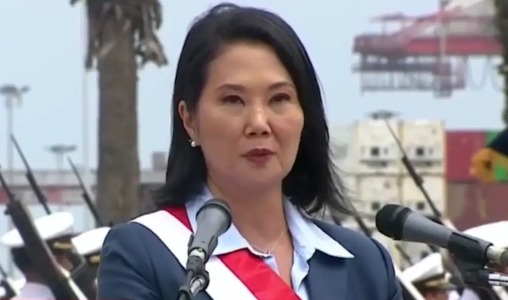 Keiko Fujimori lanza mensaje al Senado y pide dejar de lado "banderas partidarias" en el pedido de facultades
