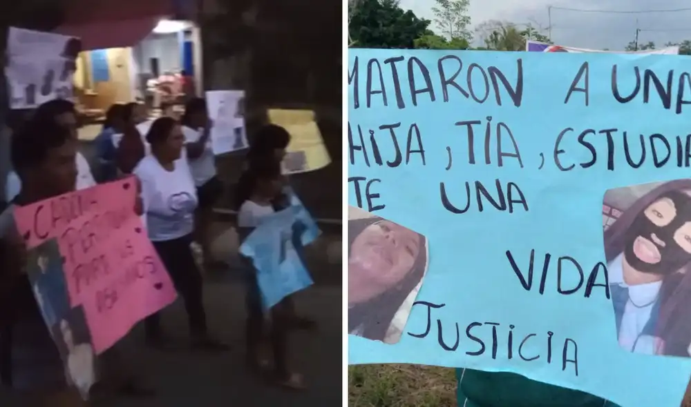 Familiares protestaron exigiendo justicia para menor asesinada Familiares protestaron exigiendo justicia para menor asesinada